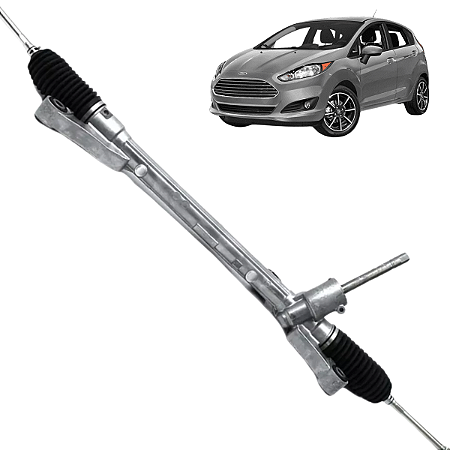 Caixa Direção Mecânica p/ Direção Elétrica Ford New Fiesta 2013 a 2019