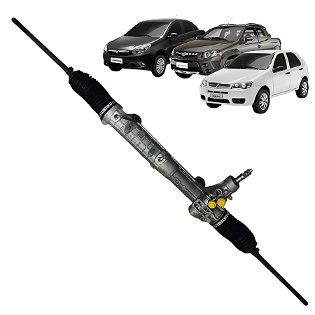 Caixa Direção Hidráulica Fiat PALIO FIRE 2001 2002 2003 2004 2005 2006 2007 2008 2009 2010 2011 2012 / IDEA 2005 a 2016 / IDEIA ADVENTURE 2006.... / WEKEEND 2001... / WEEKEND ADVENTURE 2009 em diante / SIENA 2001 a 2012 / STRADA 1999... Recondicionada