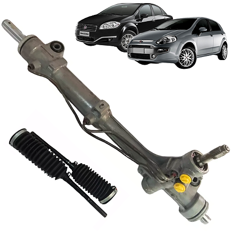 Caixa De Direção Hidráulica Fiat Punto / Linea 2007 a 2017