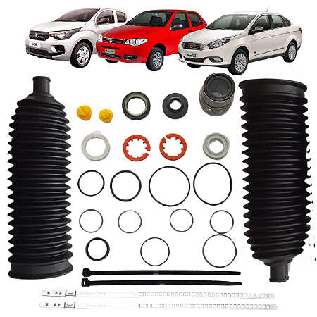 Reparo Caixa Direção Hidráulica Fiat Palio 2001 a 2017 Mobi 2017 a 2020 Uno Moderno GRAND SIENA 2012 a 2018  STRADA 1998 a 2022 DOBLO 2003 a 2016