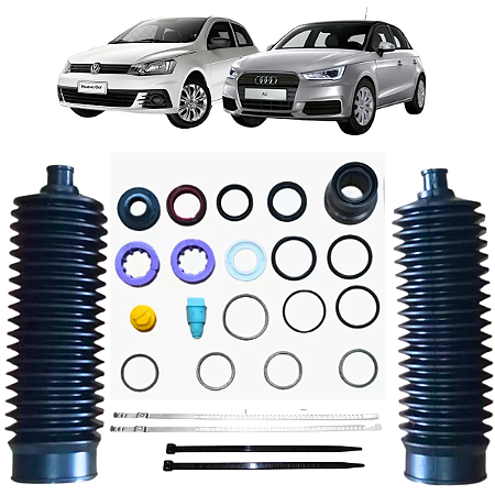 Reparo Caixa De Direção Hidráulica Volkswagen Gol 2009 a 2018 Audi A1 2011 a 2018 / SAVEIRO Geração 5 e 6 2010 a 2018 / Volkswagen POLO 2005 a 2015 / Volkswagen VOYAGE 2009 a 2018 Caixa Trw