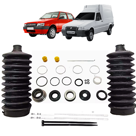 Reparo Caixa Direção Hidráulica Fiat Uno Mille 1994 a 2013 / Tempra 8v 1992  a 1998 Fiat Premio / Fiat Elba 1994 a 1997 / Fiat Fiorino 2002 a 2013