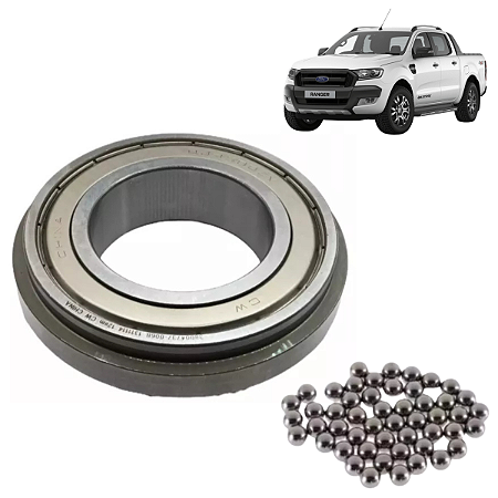 Rolamento com Esferas Caixa Direção Elétrica Ford Ranger 2017 a 2020 Qj4580z