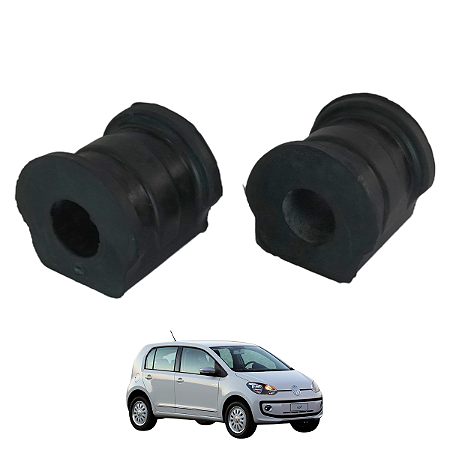 Par Bucha Barra Estabilizadora Dianteira Volkswagen Up 2014 a 2020 16mm