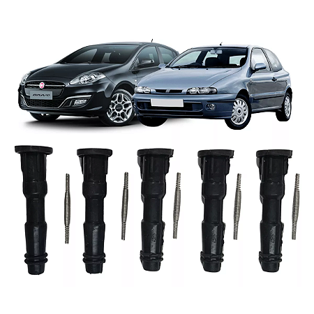 5 Supressores Para Bobina Fiat Marea / Brava