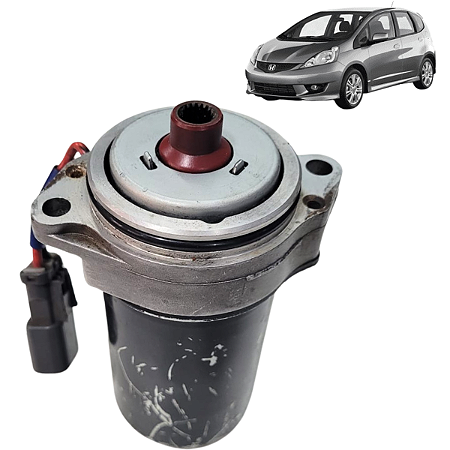 Motor Da Caixa Direção Elétrica Honda Fit 2003 A 2008
