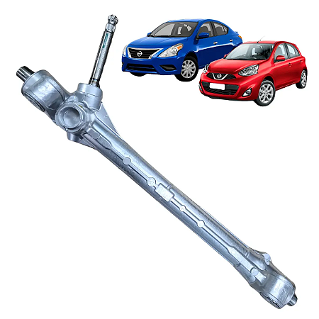 Caixa Direção Mecânica para Direção Elétrica Nissan VERSA 2011 2012 2013 2014 2015 2016 2017 2018 2019 2020 2021 / Nissan MARCH 2011 2012 2013 2014