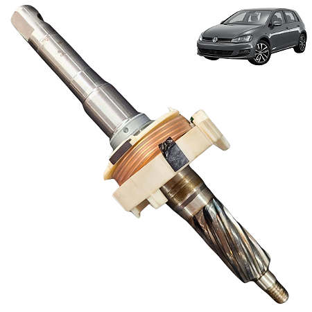 Pinhão Caixa Setor Direção Elétrica Volkswagen Golf 1.4 Tsi 2014 a 2017 27802376209G / 15022700801