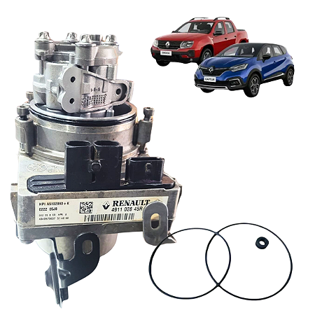 Bomba Direção Eletro Hidráulica Renault DUSTER 1.0 12v 2011 a 2019 / Renault OROCH 1.6 / 2.0 16v 2015 em diante / Renault CAPTUR 1.6 / 2.0 16v 2015 a 2018 / Renault SANDERO 1.0 12v 2014 em diante / Renault LOGAN 1.0 12v 2014 em diante 491102845R