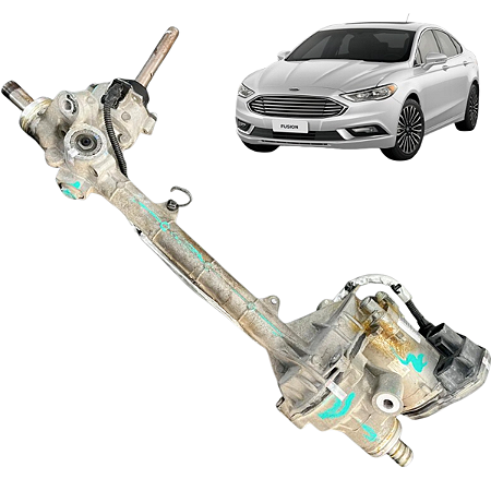 Caixa Setor Direção Elétrica Ford Fusion Titanium 2013 2014 2015 2016 2017 2018 2019