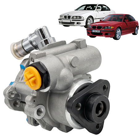Bomba Direção Hidráulica Bmw 320i 2.0 2.2 1191 a 1999 / 323i 2.5 1998 a 2001 / 325i 2.5 1995 a 2000 / 330i 3.0 2000 a 2007 / 520i 2.0 2.5 1995 a 2004 / 523i 2.5 1995 a 2004 / 525i 2.5 1995 a 2004 / 528i 2.8 1995 a 2004 / 530i 3.0 1995 a 2004