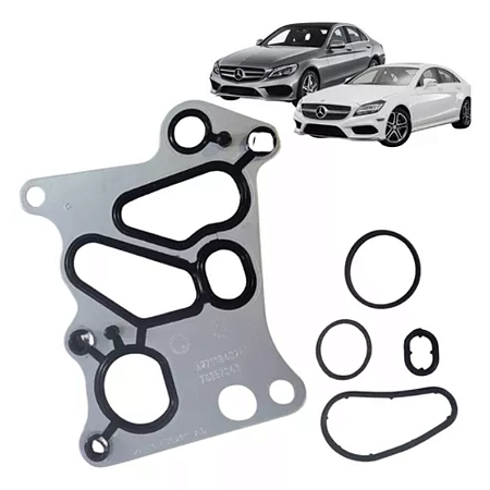 Junta Suporte Filtro De Óleo Mercedes C180 2007 A 2014