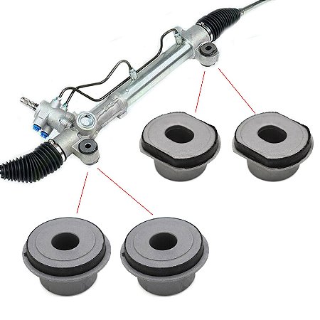 Kit Buchas Da Caixa Direção Hilux Picape / Sw4 2005 A 2015