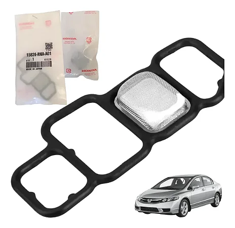 Junta Válvula Vtec Honda New Civic 1.8 Crv 2.0 C Tela Filtro