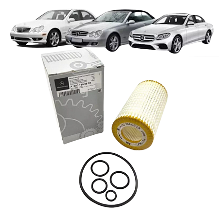 Filtro Óleo Lubrificante Mercedes C250 C300 A0001802609