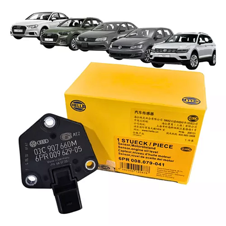 Sensor Nível De Óleo Audi A3 A4 A5 03c907660m 2.0 Tfsi