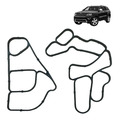 Junta Trocador Calor Suporte Filtro Oleo Jeep Cherokee 3.0
