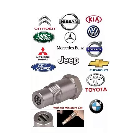 Adaptador Sonda Lambda Catalizador Universal Bypass
