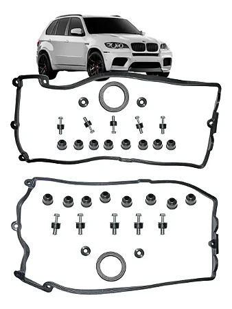 Kit Junta Tampa Válvula Bmw X5 4.4 4.8 N62 550i 11127513194