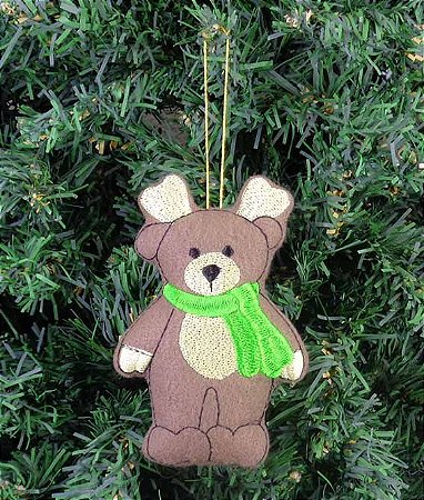 Enfeite de Natal Rena com cachecol - Dipano Bordados, confecção enfeites de Natal, almofadas, persoalizados Enfeite de Natal Rena com cachecol - Dipano Bordados, confecção enfeites de Natal, almofadas, persoalizados
