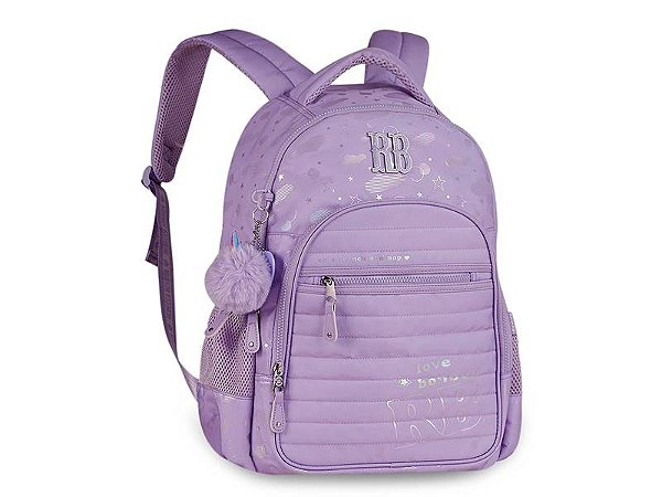 Juvenil Mochila De Costas Rebecca Bonbon Rb24588 Lilas