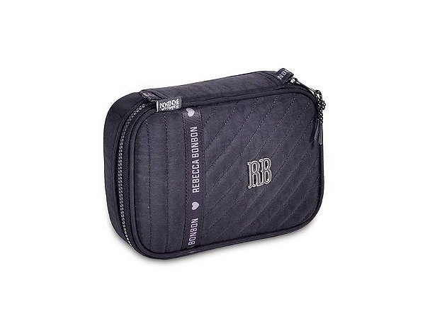 Juvenil Estojo Rebecca Bonbon Rb24521 Preto