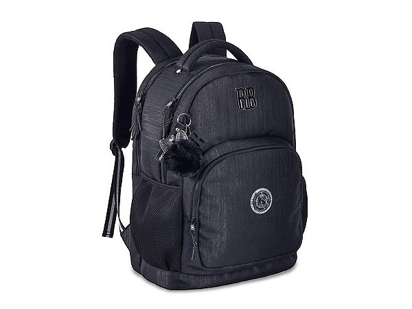Juvenil Mochila De Costas Rebecca Bonbon Rb24579 Preta