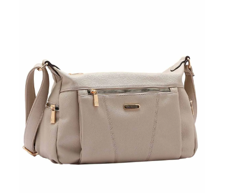 Bolsa Crossbody Chenson 3484918 Bege