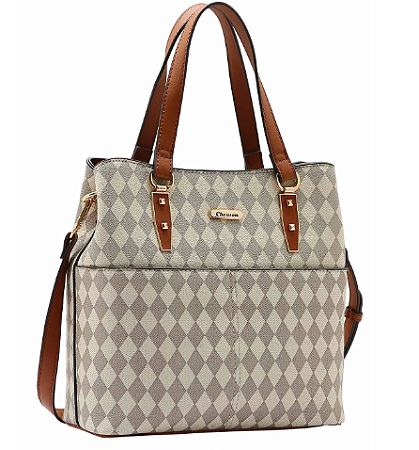 Bolsa Tote Bag Chenson 3484849 Bege
