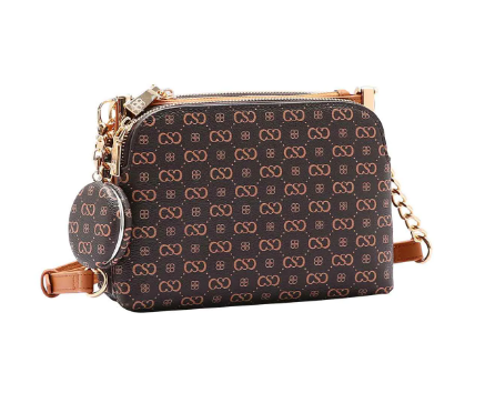 Bolsa Crossbody Chenson 3485088 Café