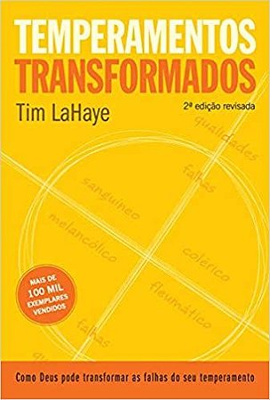 LIVRO TEMPERAMENTOS TRANSFORMADOS - TIM LAHAYE