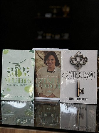 KIT DE LIVROS DA PRA. EZENETE RODRIGUES