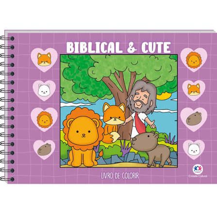 LIVRO PARA COLORIR - BIBLICAL E CUTE
