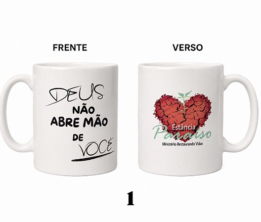 CANECA PERSONALIZADA - ESTÂNCIA PARAÍSO