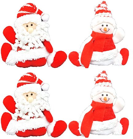 Boneco Papai Noel Tradicional na Corda - 90cm