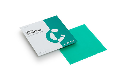 Lençol de Borracha Hysolate Verde Médio 6x6 com 36 unidades - Coltene