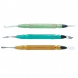 Espátula Almore Nº 1 Cabo Fino Flex Colors Steel Max