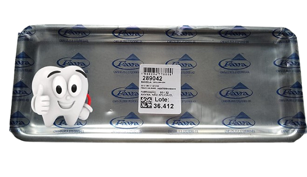 Bandeja de Aco Inox 22 X 12 X 1,5 Millenium - Fava