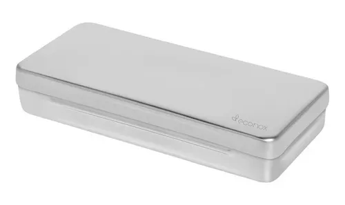 Estojo Inox 20X10X03 cm Econox - Fami