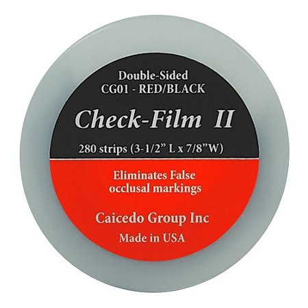 PAPEL CARBONO CHECK FILM II VERMELHO/PRETO COM 12 FOLHAS 12 MICRAS