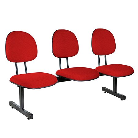 Longarina Executiva Turim 3 Lugares s/br