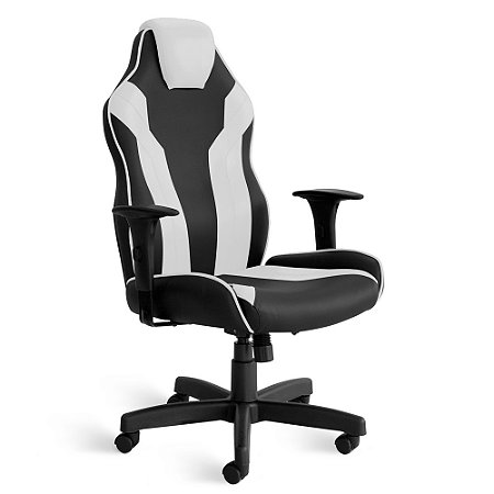 Cadeira Gamer Giratória Relax 5033 Braços 8317 PT/BC