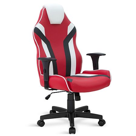Cadeira Gamer Giratória Relax 5033 Braços 8317 VM/BC/PT