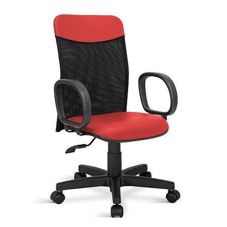 Cadeira Diretor Marsala Giratória Universal C/Braços