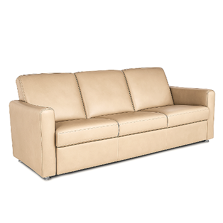 Sofá Milão 3 Lugares Braço 10cm