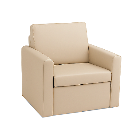 Sofá Bari 1 Lugar Braço 10cm