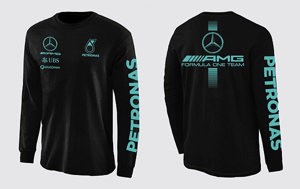 camisa mercedes petronas f1