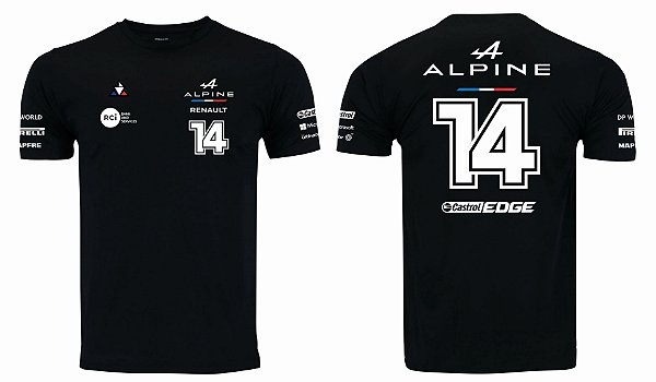 camisa alpine f1