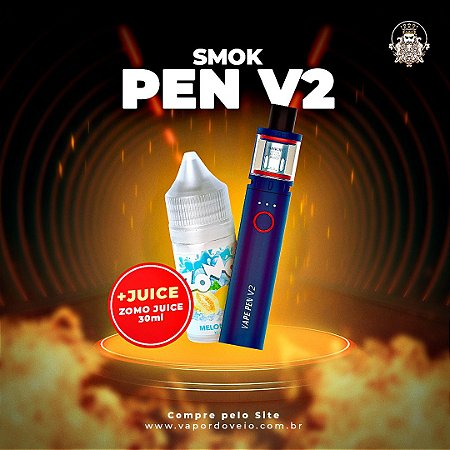 KIT VAPE | Smok Vape Pen V2 + Zomo Juice 30ml 3mg