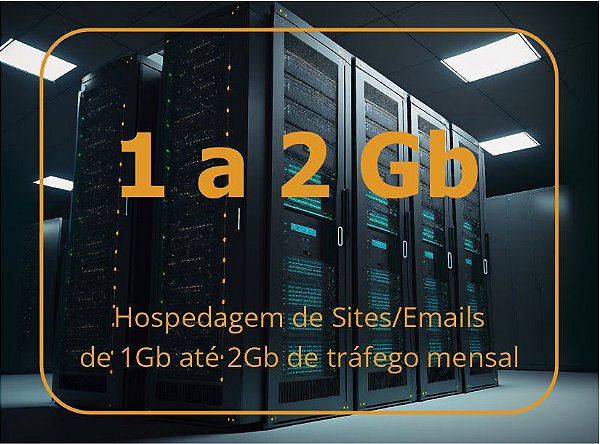 Hospedagem de Sites WORDPRESS - De 1Gb até 2Gb de tráfego mensal